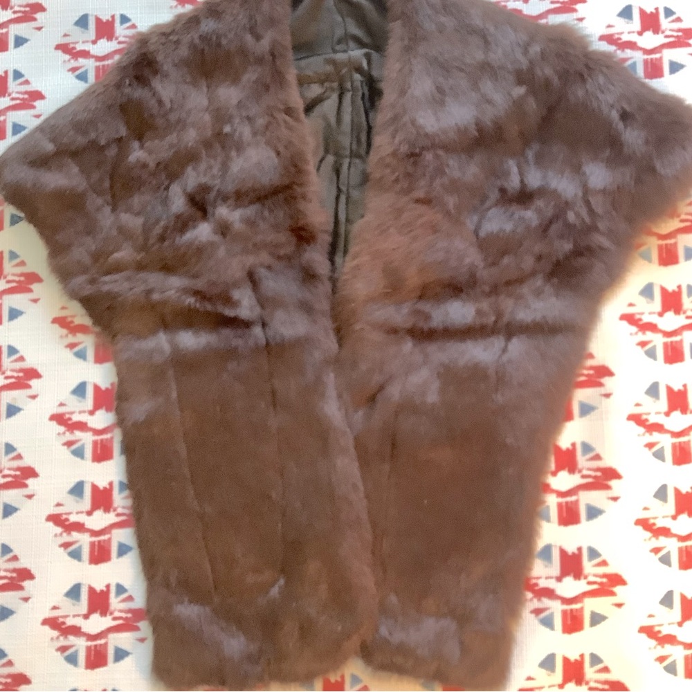 Vintage Chestnut Brown Mink wrap/stole